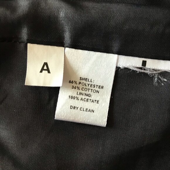 Ann Taylor LOFT black pencil skirt, mini length - Picture 9 of 9